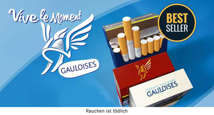 GAULOISES Brunes  Zigaretten, 85,00 €