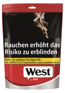 West Red Volume Tobacco / 90g Beutel 