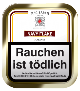 Mac Baren Navy Flake / 50g Dose 
