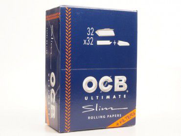 OCB Ultimate Slim Zigarettenpapier 32x32 + Filter-Tips 