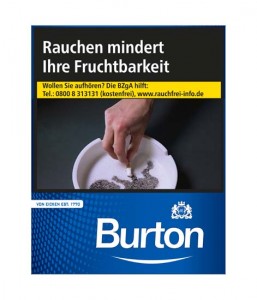 Burton Blue XL Zigaretten 
