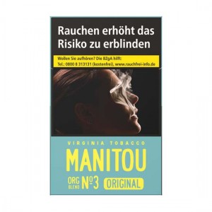 Manitou Org Blend No.3 Zigaretten 