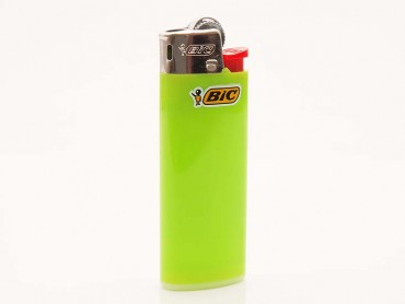 Einwegfeuerzeug Bic mini grün 