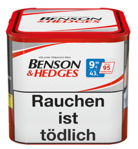 Benso & Hedges Red Volume Tabak / 43g Dose 