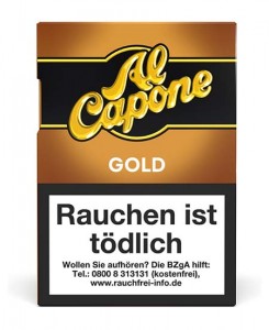 Al Capone Pockets Gold Filter / 18er Packung 