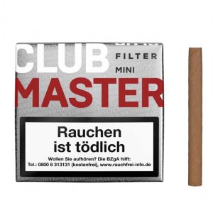 Clubmaster Cigarillos Mini Filter Red 