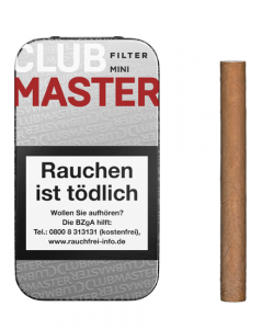 Clubmaster Cigarillos Mini Filter Red / 5er Packung 