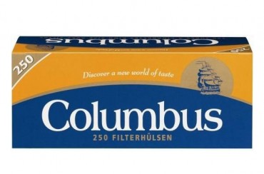 Columbus Zigarettenhülsen 
