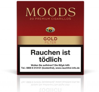 Moods Gold Filter / 20er Packung 