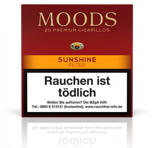 Moods Sunshine Filter / 20er Packung 