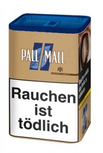 Pall Mall Authentic Blue XXL Tabak / 72g Dose 