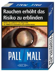 Pall Mall Blue XXL Zigaretten 