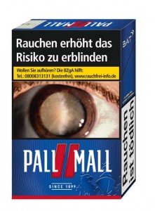 Pall Mall Red Filter Zigaretten 