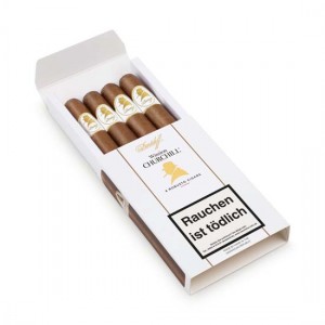 Davidoff Winston Churchill Robusto Zigarren / 4er Packung 