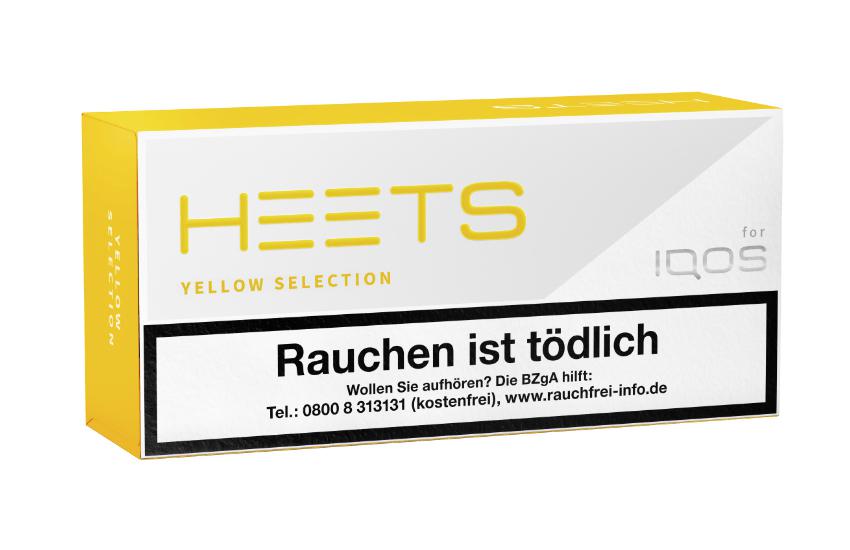 HEETS Yellow Selection Tobacco Sticks für IQOS 1 x 20 Stück online kaufen